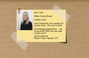 Louise. People-IT. Freelance IT-konsulent