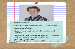 Frederik. People-IT. Freelance IT konsulent