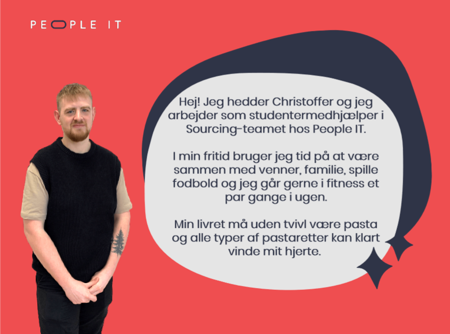 Her kan du lære Christoffer at kende. People-IT. Freelance IT-konsulent.